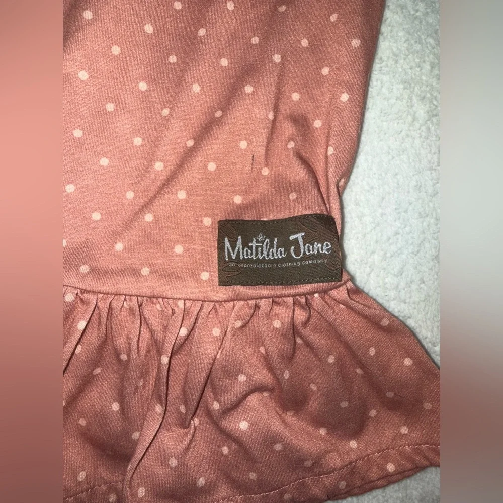 Matilda Jane Just Imagine Celina Girls Big Ruffle PJs Size 6
